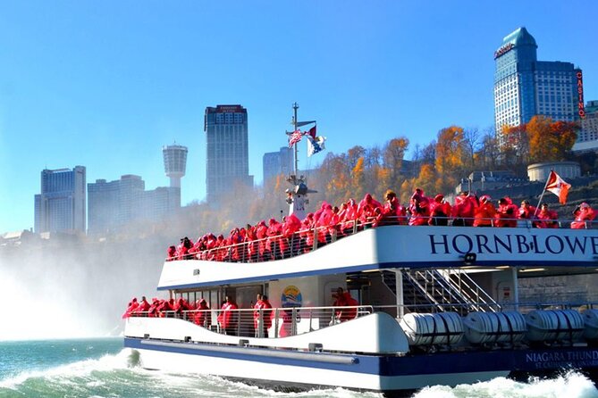 Niagara Falls Canada Day Tour From Toronto + Boat Cruise Option - Niagara City Cruises, a 20-minute ride into the mist