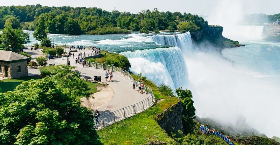 Niagara Falls: Cave of the Winds, Boat Ride, & Trolley Tour - The Big Payoff: Water, Spray, and Three Great Falls
