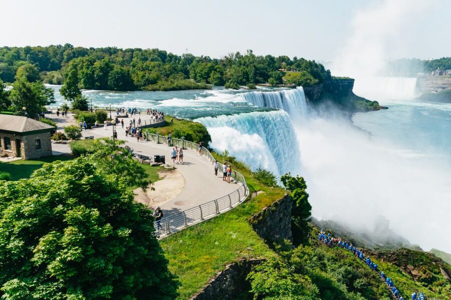Niagara Falls: Cave of the Winds, Boat Ride, & Trolley Tour - The Trolley and the Five Park Stops