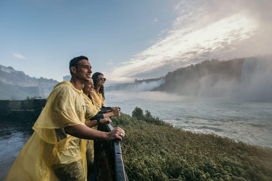 Niagara Falls Day Tour with Boat Ride & Journey Behind Falls - Timing, clothing, and practical tips