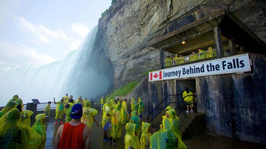 Niagara Falls Day Tour with Boat Ride & Journey Behind Falls - Hornblower brings you into the spray