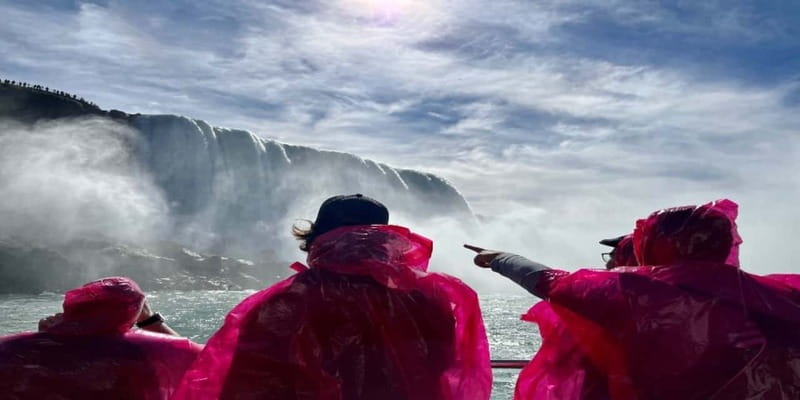 Niagara Falls Tour: Skylon, Journey Behind Falls & Boat Ride - Journey Behind the Falls: sound, spray, and narrow tunnels