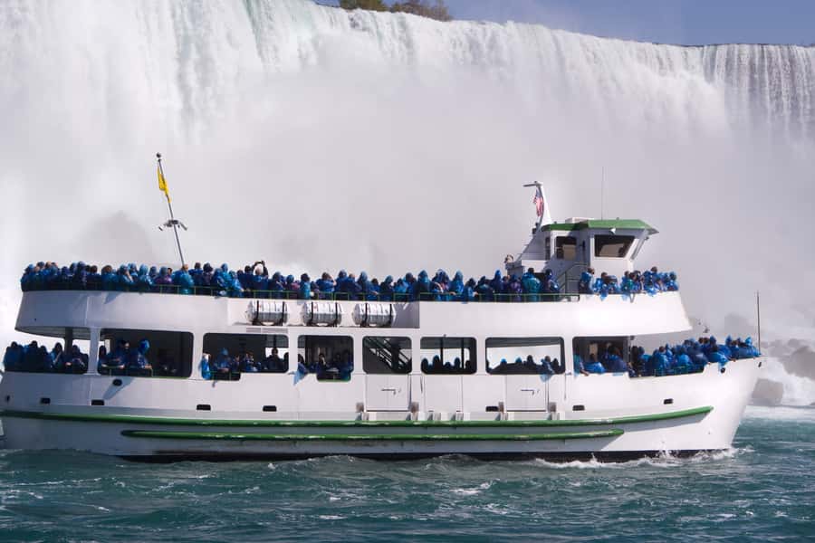 Niagara Falls, USA: Guided Tour with Maid of the Mist Cruise - The Observation Deck shows the full scale