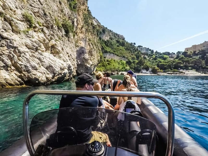 Nice: Coastline Boat Cruise to Monaco - The run toward Monaco
