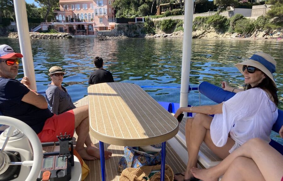 Nice: Private French Riviera Solar Boat Cruise - What the one-hour cruise gives you