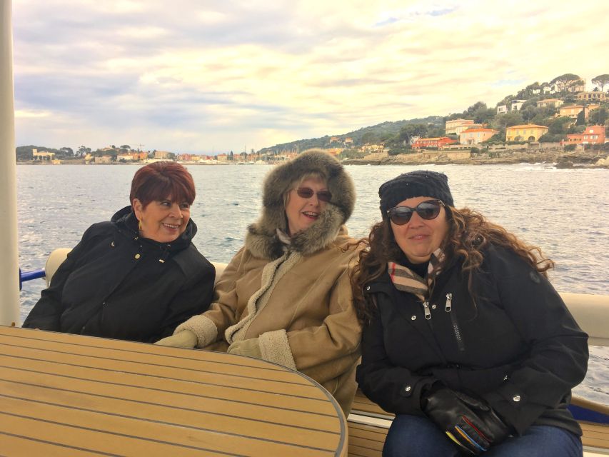 Nice: Private French Riviera Solar Boat Cruise - Saint-Jean-Cap-Ferrat, Villa Rothschild, and Riviera villas