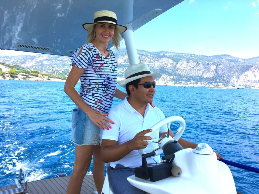Nice: Private French Riviera Solar Boat Cruise - The guides make a real difference