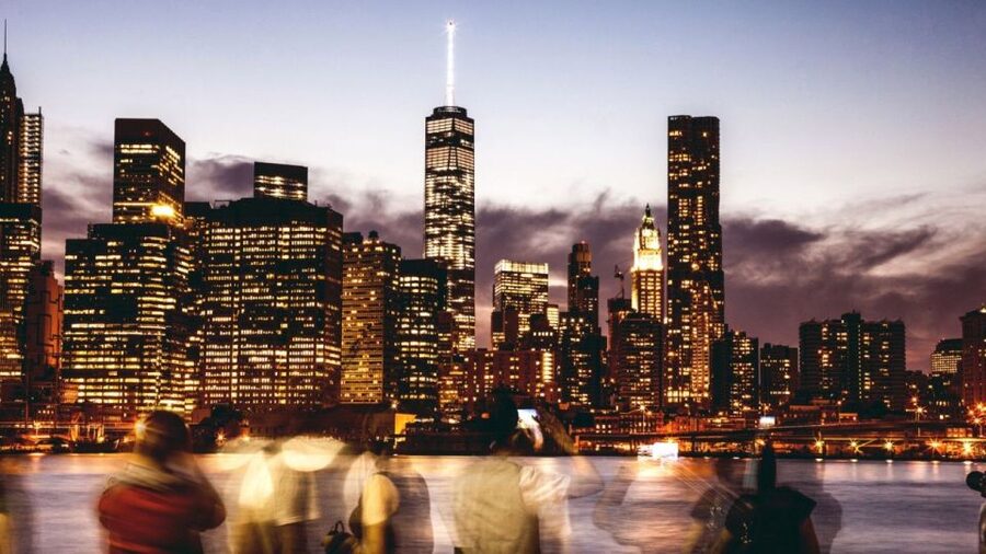 NYC: Circle Line 2h Harbor Lights Cruise Skip-The-Box-Office - The western waterfront: High Line to One World Trade Center
