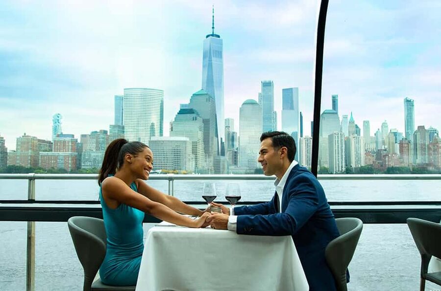 NYC: City Cruises Luxury Brunch, Lunch or Dinner Cruise - The Statue of Liberty photo stop
