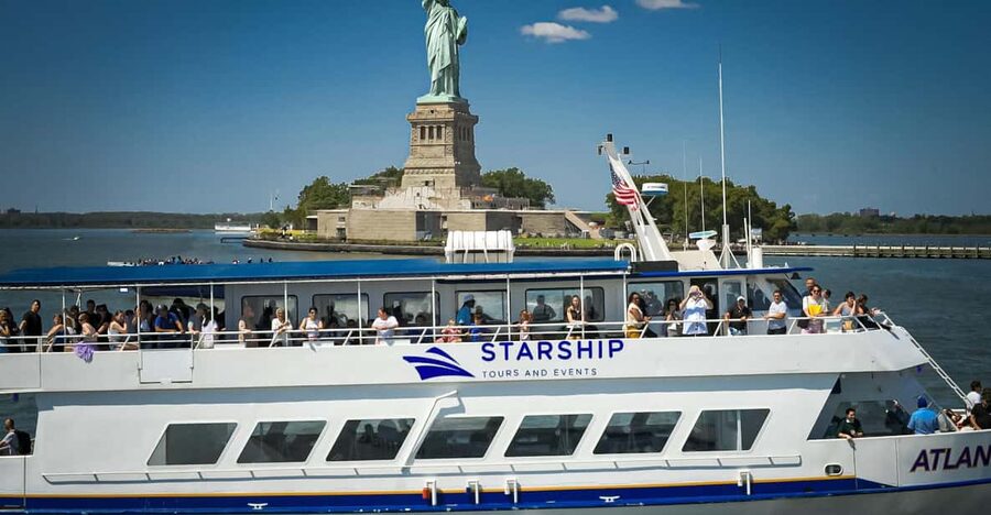 NYC: Starship Landmark 90 Minute Sightseeing Cruise - Hudson Yards, Little Island, and the west-side skyline