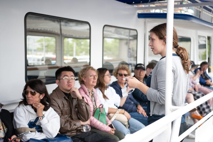 NYC: Starship Landmark 90 Minute Sightseeing Cruise - Ellis Island and the Statue of Liberty photo stop