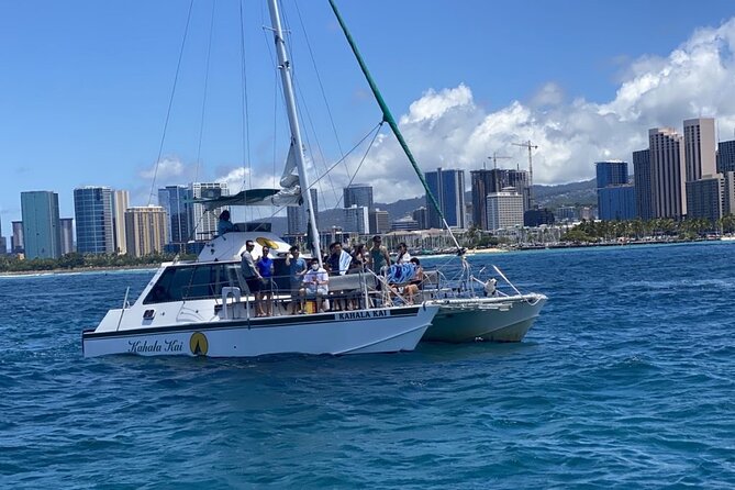 Oahu Catamaran Snorkel Tour: See Turtles 100% Guaranteed - Gear, snacks, and the $49.95 price