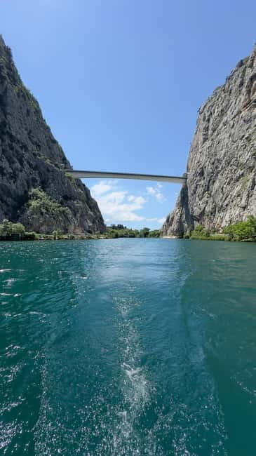 Omiš: 2-Hour Cetina River Boat Tour and Nature Park Visit - The first 40 minutes: Fortica, bunkers, and mountain walls