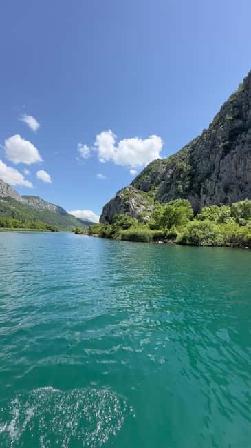 Omiš: 2-Hour Cetina River Boat Tour and Nature Park Visit - The ride back gives you a second view