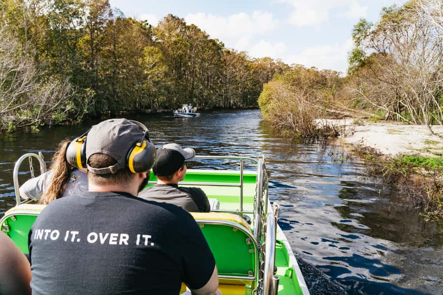 Orlando: Florida Everglades Wildlife Airboat Tour - The creek where the Everglades begins