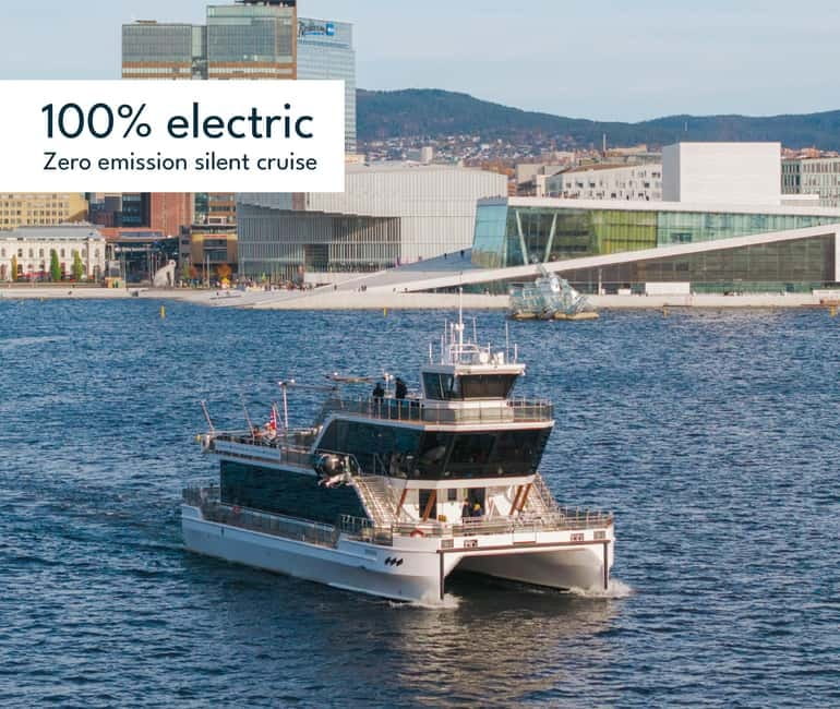 Oslo: Guided Sightseeing Fjord Cruise on Premium Silent Boat - Key points at a glance
