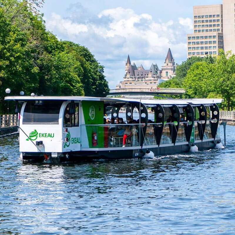 Ottawa: Rideau Canal Cruise - Bank Street Bridge, Lansdowne Park, and the changing city