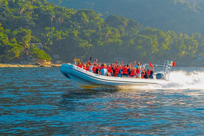 Outdoor Ziplining, Waterfalls & Speed boat in Puerto Vallarta - Waterfall rappels and the wet finish
