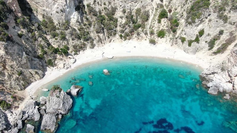 Paleokastritsa: Paradise, Yali Beach & Blue Caves Boat Tour - The speedboat ride back to Alipa Port