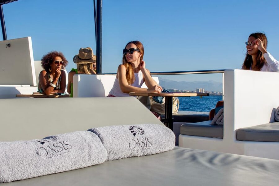 Palma: Cueva Verde and Cala Vella Catamaran Cruise with BBQ - Cueva Verde, the first swim in clear water