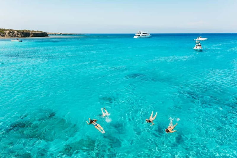 Paphos: Blue Lagoon Boat Adventure with Bus Transfer - What the $41 price really covers