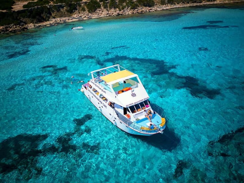 Paphos: Blue Lagoon Boat Adventure with Bus Transfer - Arriving at Latchi Harbour