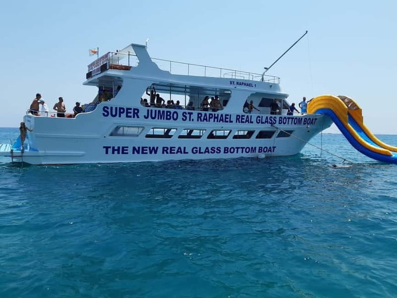 Paphos: Glass Bottom Boat Trip with Swimming or Snorkeling - What the $20 Paphos cruise actually gives you