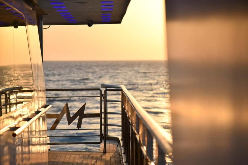 Paphos: Ocean Vision All-Inclusive Night Cruise, Dance, Show - Dinner on board: meze, fruit, and dessert