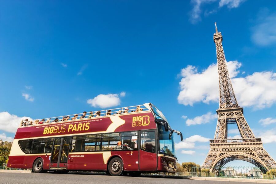 Paris: Big Bus Hop-On Hop-Off Tour with Optional Cruise - Invalides, Opéra, and the return through central Paris