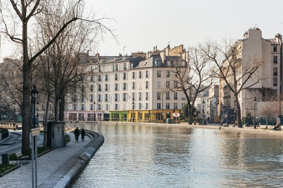 Paris: Cruise on the Saint-Martin Canal and Seine River - The first locks and the Hotel du Nord