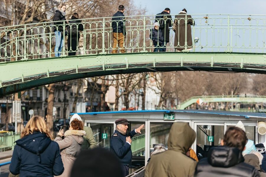Paris: Cruise on the Saint-Martin Canal and Seine River - The mile-long underground vault
