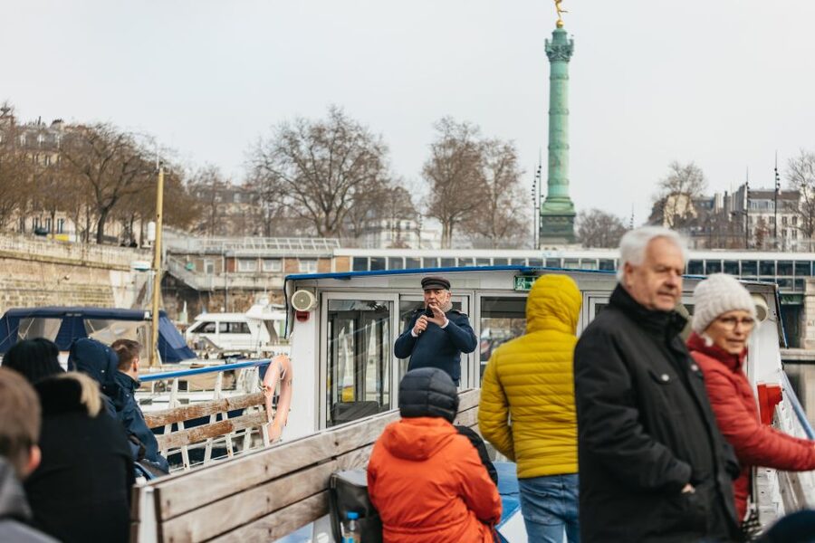 Paris: Cruise on the Saint-Martin Canal and Seine River - Joining the Seine near the city center