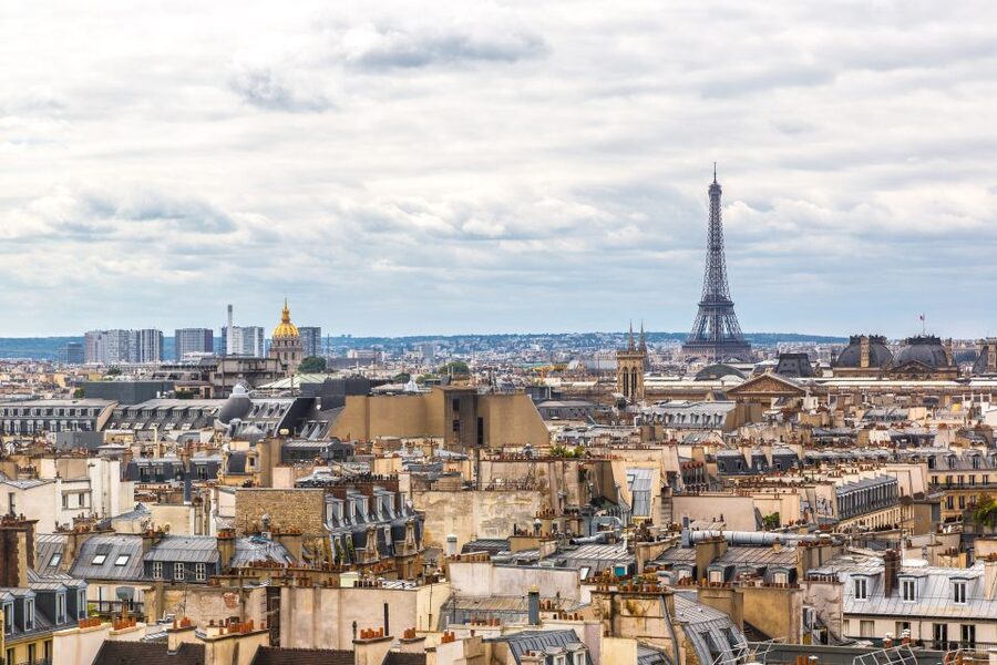 Paris: Eiffel Tower Access w/ Audioguide and Optional Cruise - Second-floor views at 187 feet