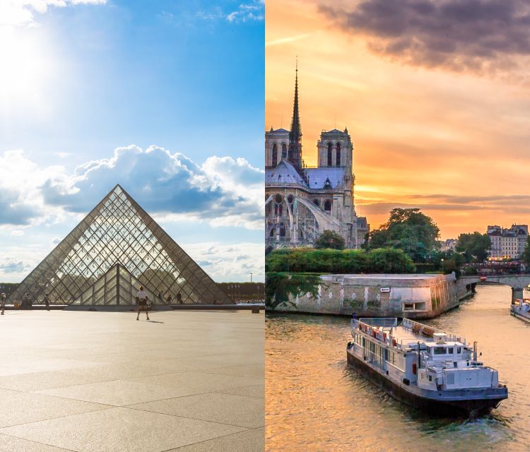 Paris: Louvre Reserved Ticket and River Cruise Combo - A sensible way to arrange the day