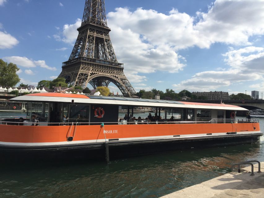 Paris: Seine River Panoramic Cruise - Key points to know before boarding