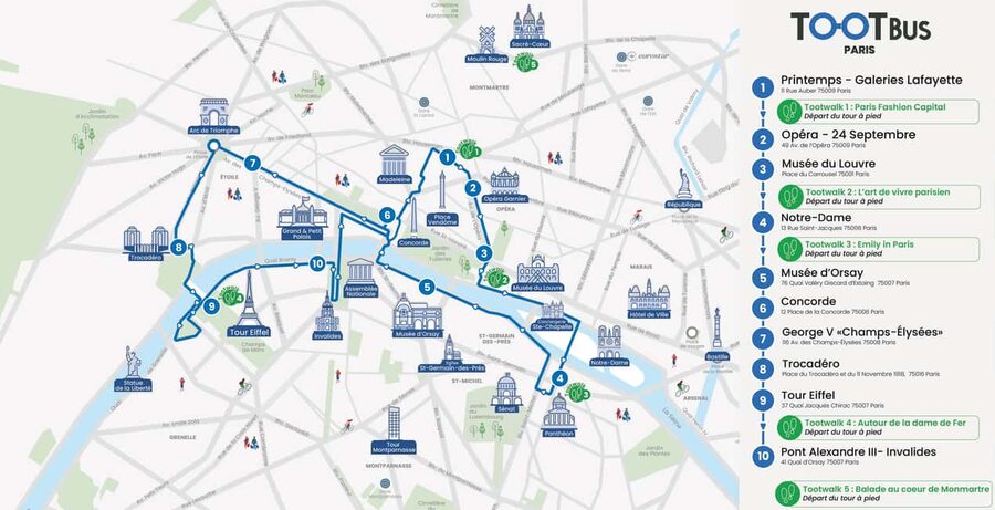 Paris: Tootbus Hop-on Hop-off (Optional River Cruise) - Should you book it?