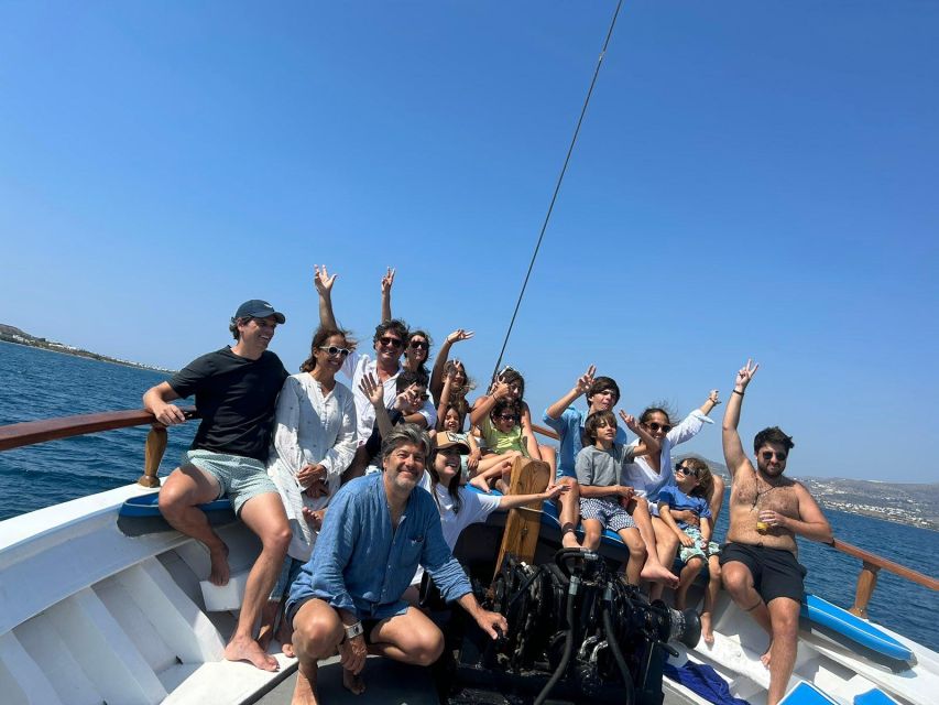 Paros Antiparos: Full-Day Boat Tour with Lunch & Drinks - The final swim at Faneromeni Bay