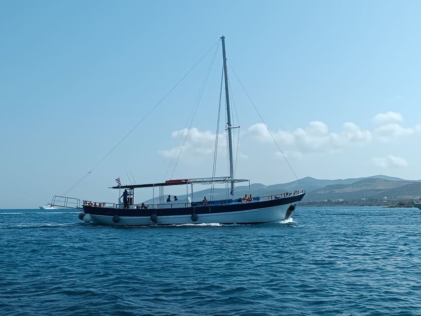 Paros Antiparos: Full-Day Boat Tour with Lunch & Drinks - Food and drinks are part of the value