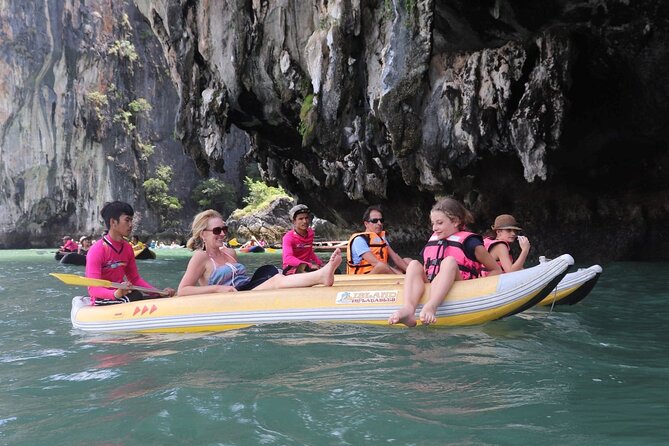Phang Nga Bay Sea Cave Canoeing & James Bond Island by Big Boat - Hotel pickup, group size, and the real timetable
