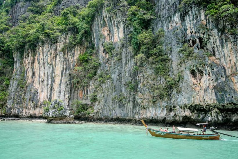Phi Phi: 7 Island Longtail Boat Snorkeling Tour with Sunset - Shark Point brings the most exciting water time