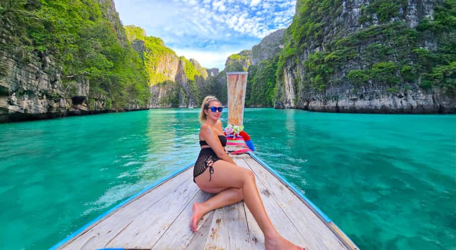 Phi Phi: Private Longtail Boat to Maya Bay with Snorkeling - Pileh Lagoon and Loh Sama Bay