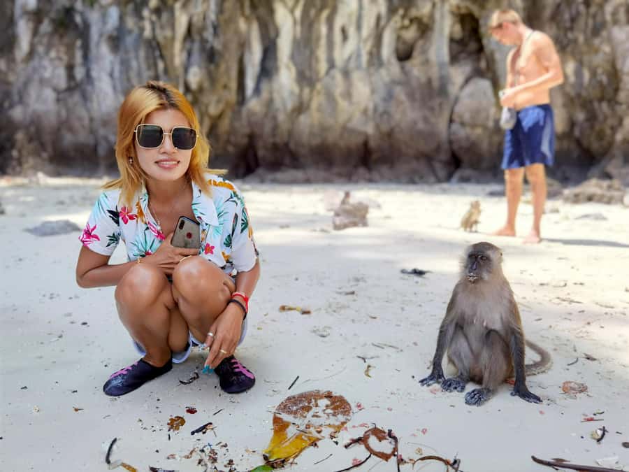 Phi Phi: Private Longtail Boat to Maya Bay with Snorkeling - Maya Bay: beautiful, protected, and not a swimming beach