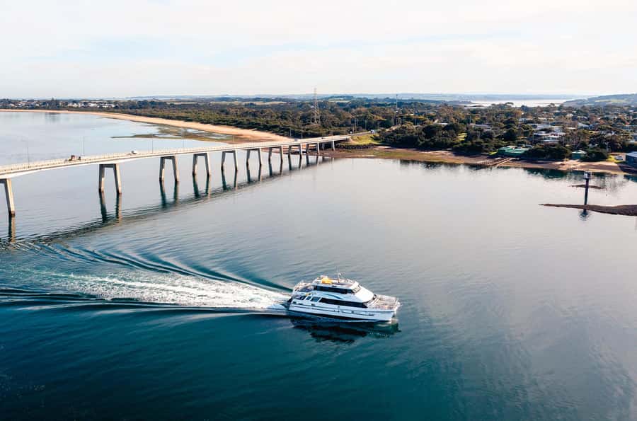 Phillip Island: 1-Hour Cape Woolamai Scenic Cruise - Tea, coffee, and cake on a moving boat