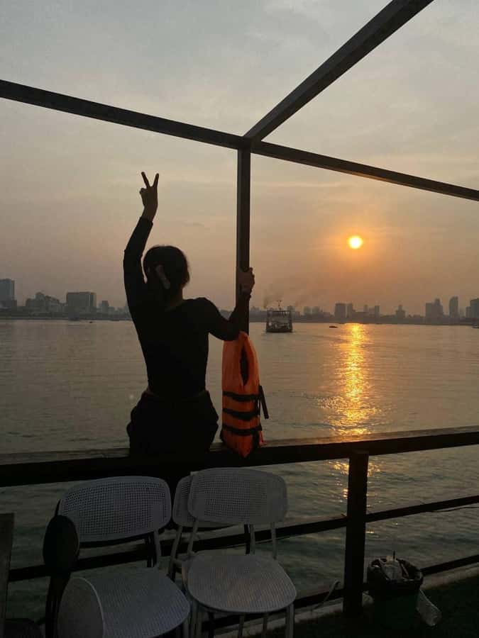 Phnom Penh: Sunset Cruise with Unlimited Beers & BBQ Buffet - Phnom Penh from the Mekong and Tonle Sap