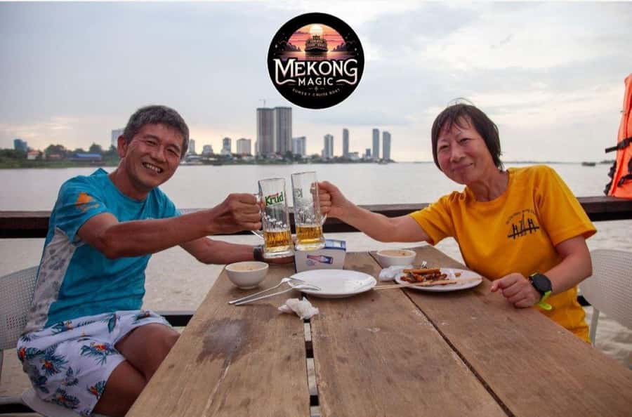 Phnom Penh: Sunset Cruise with Unlimited Beers & BBQ Buffet - Getting Back After the Boat