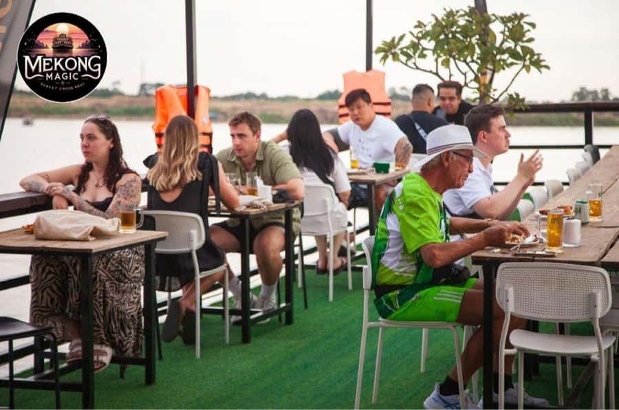 Phnom Penh: Sunset Cruise with Unlimited Beers & BBQ Buffet - Boarding at Mekong Magic’s River Dock