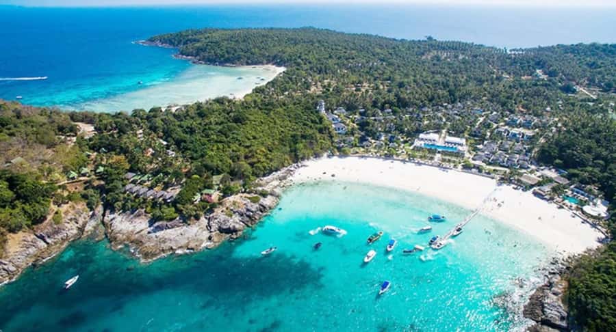 Phuket: Coral and Racha lslands Catamaran Tour with Lunch - Racha Island: Better Snorkeling and More Blue Water