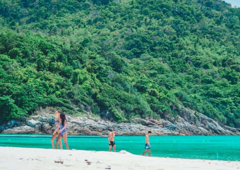 Phuket: Coral Island Catamaran Cruise with Sunset Dinner - Dinner with the sunset near Promthep Cape