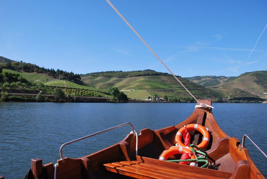 Pinhão: 2-Hour Rabelo Boat Tour with Audio Guide - The return trip gives you a new view