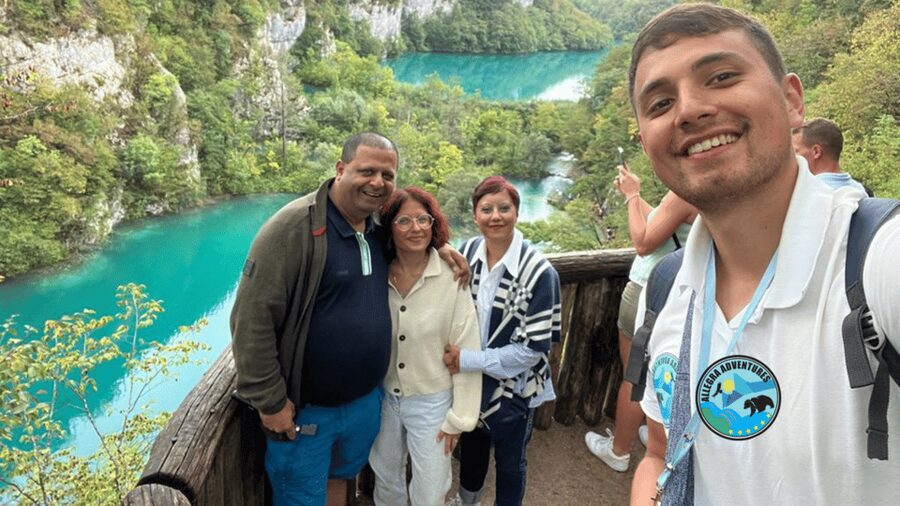 Plitvice Lakes Tour: Secured Tickets, Train & Boat Ride - The 15-minute boat ride and the end of the route